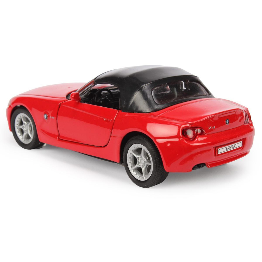 Модель ин. мет. 4.75" "BMW Z4" soft-top открыв. двери 42328H-D (Kinsmart)