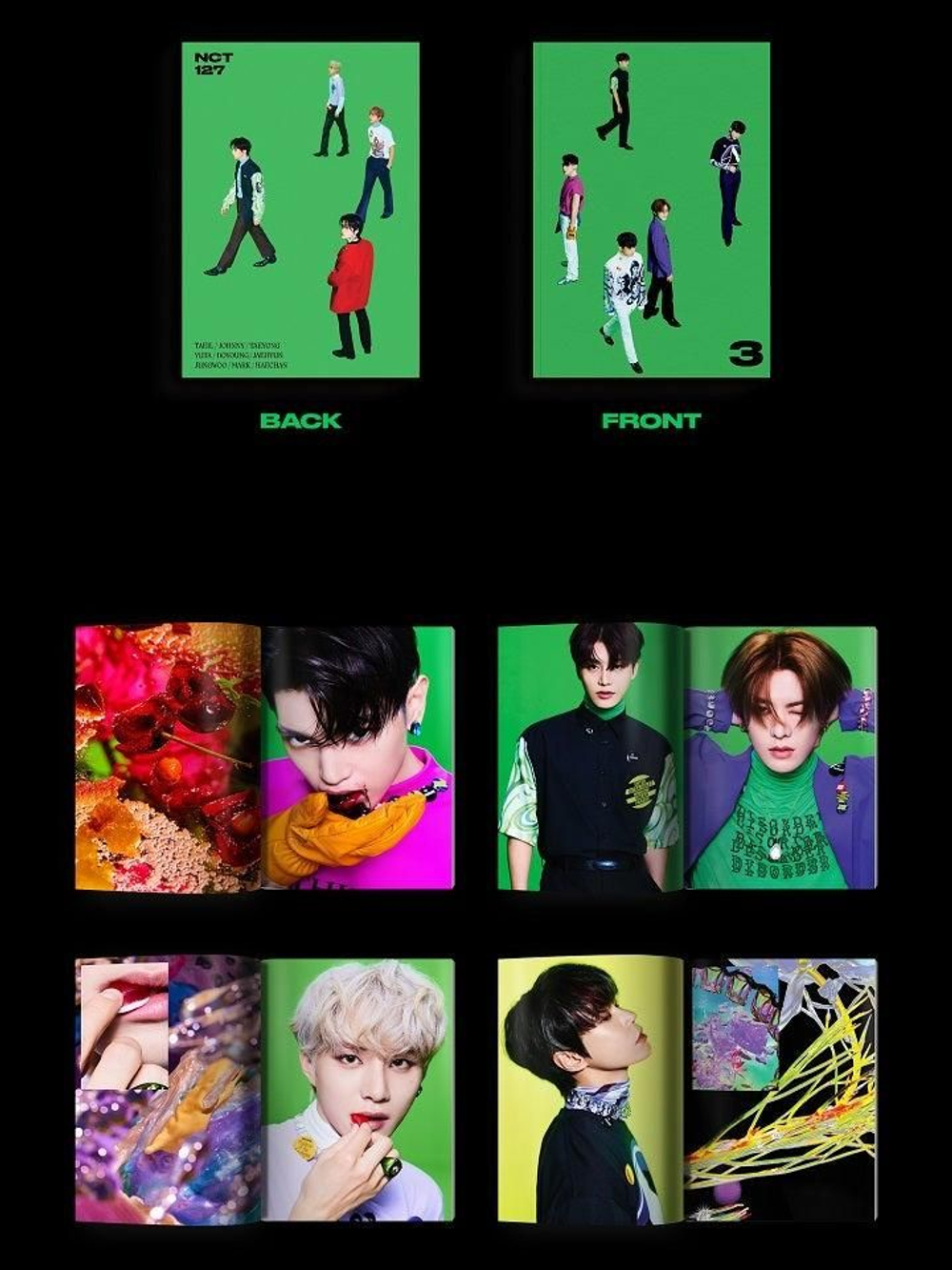 Альбом NCT 127 - STICKER 3rd Album STICKY Version