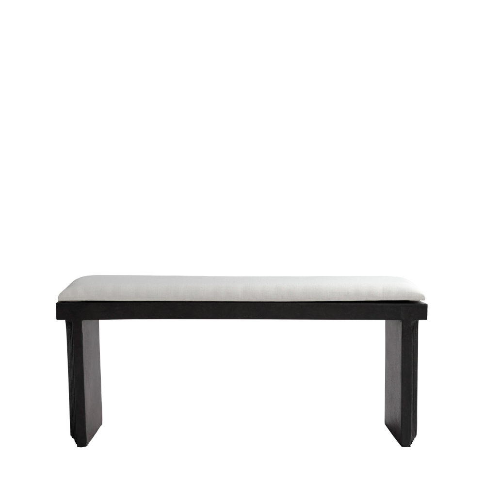Скамья 101 Copenhagen Arc Bench, Coffee с подушкой Arc Bench Cushion, Linen
