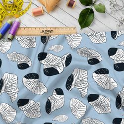 Ткань премиум интерлок шелковые сны