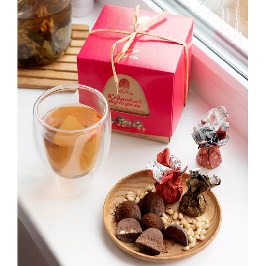 Кедровый трюфель из  шоколада, 120 г