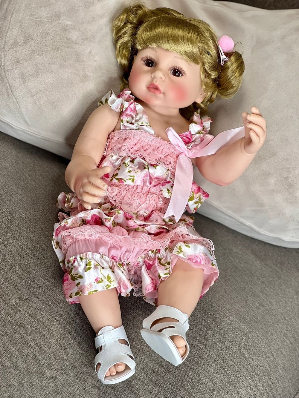 Кукла Реборн виниловая 48см в пакете (FA-019FVA)