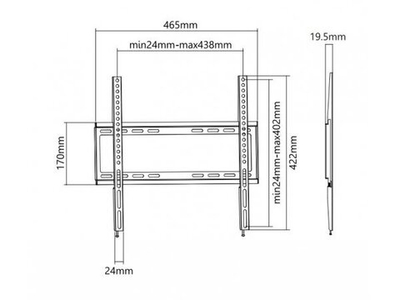 Кронштейн Ultramounts UM812F Black