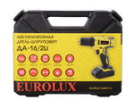 Дрель-шуруповерт Eurolux ДА-16/2Li
