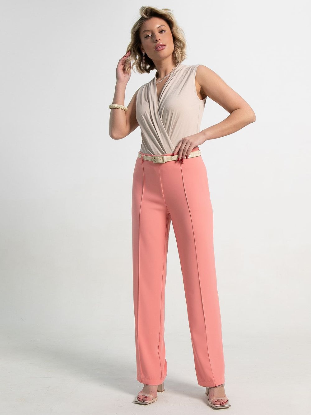 Брюки со стрелками Эверест (коралл) Б14267-30М LT Collection