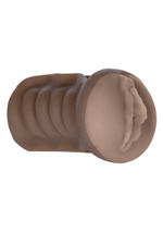 Темный мастурбатор-вагина VIVID RAW FUCK BUDDY (Цвет: коричневый)