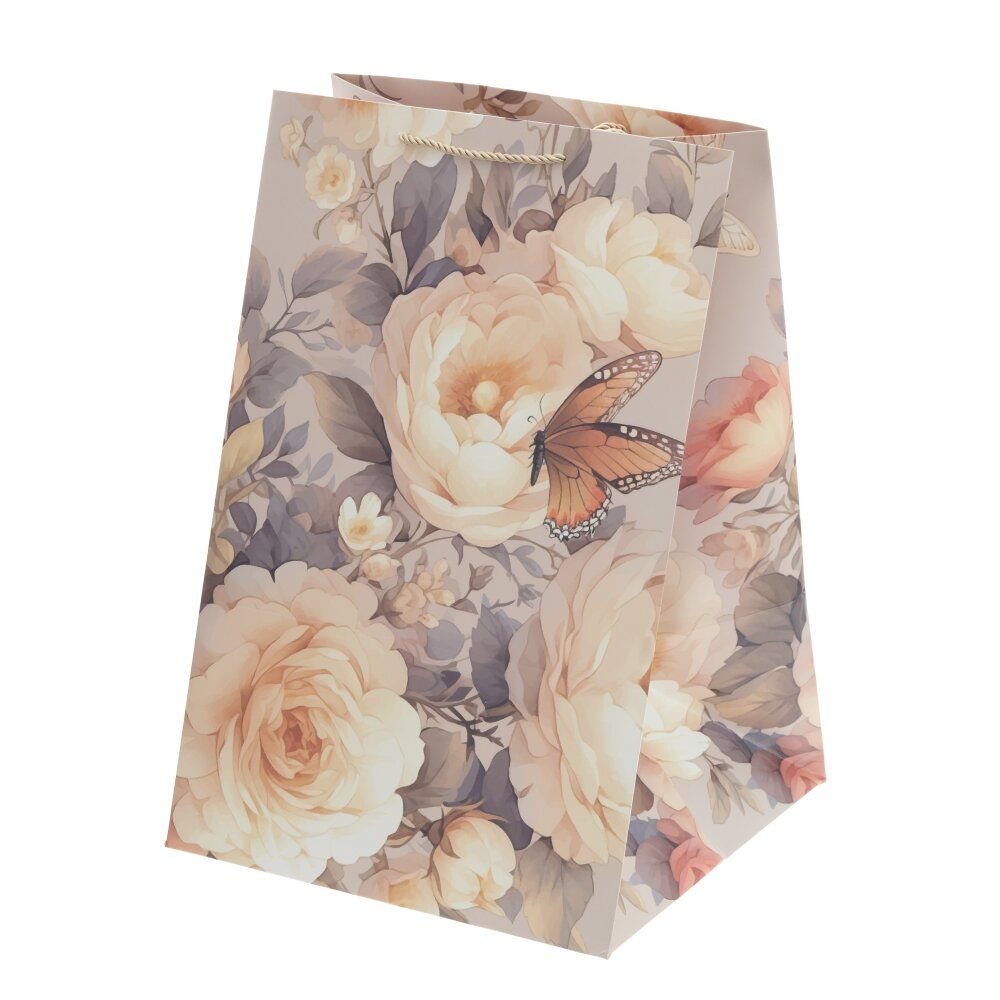 GAEM Пакет подарочный (бумага 210г/м2, блок микс 12шт), L28 W28 H42 см, 4в.