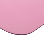 Коврик для йоги 6мм 61*183 см «Гармония» 2х сторонний, розовый/сиреневый