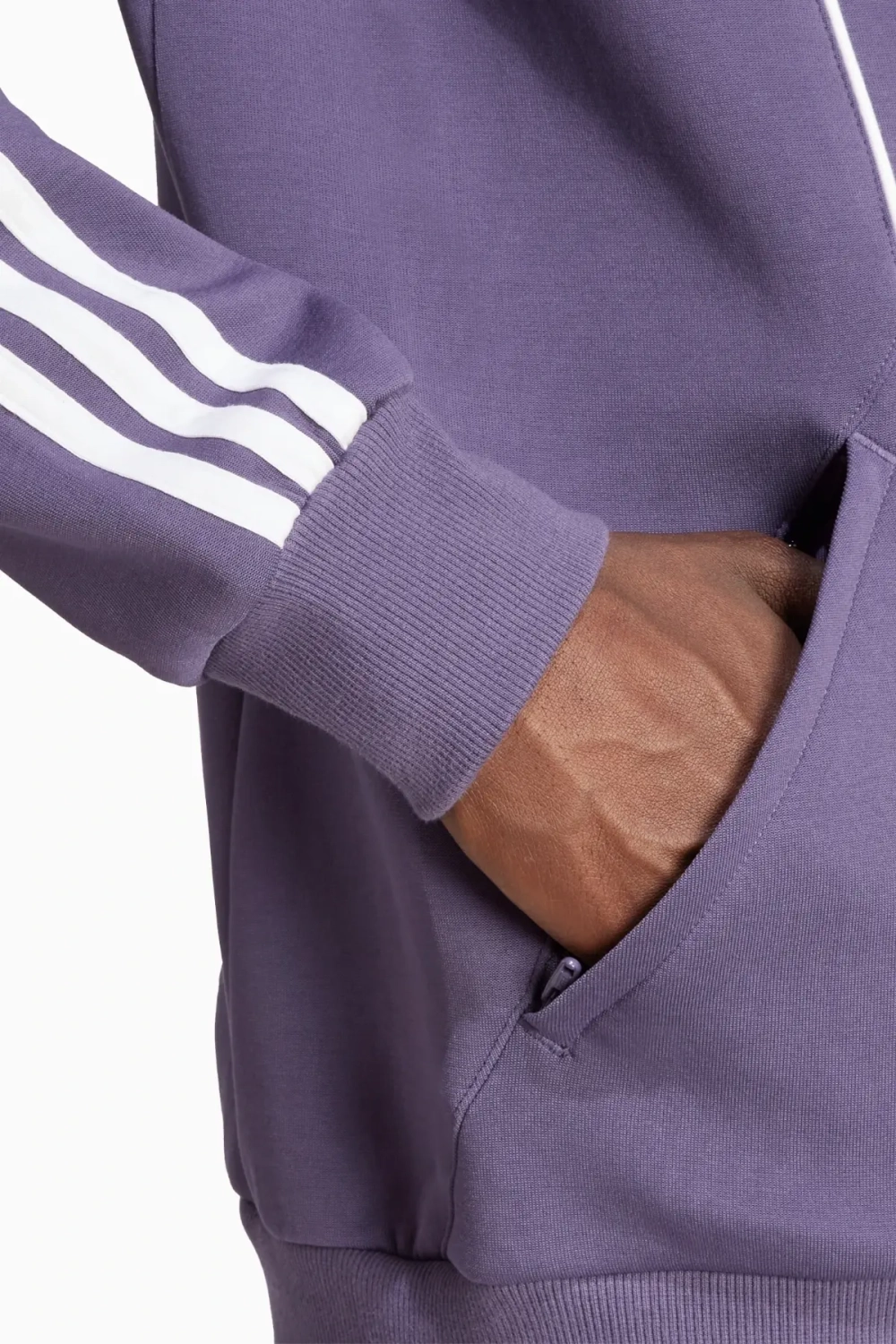 Кофта adidas Manchester United 25/26 Urban Purist Track - фиолетовый