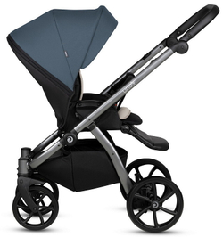 Детская коляска Tutis Uno 5 Plus Essential collection 3 в 1 с автокреслом Elo Lux EduSky Black 1402160 Marine