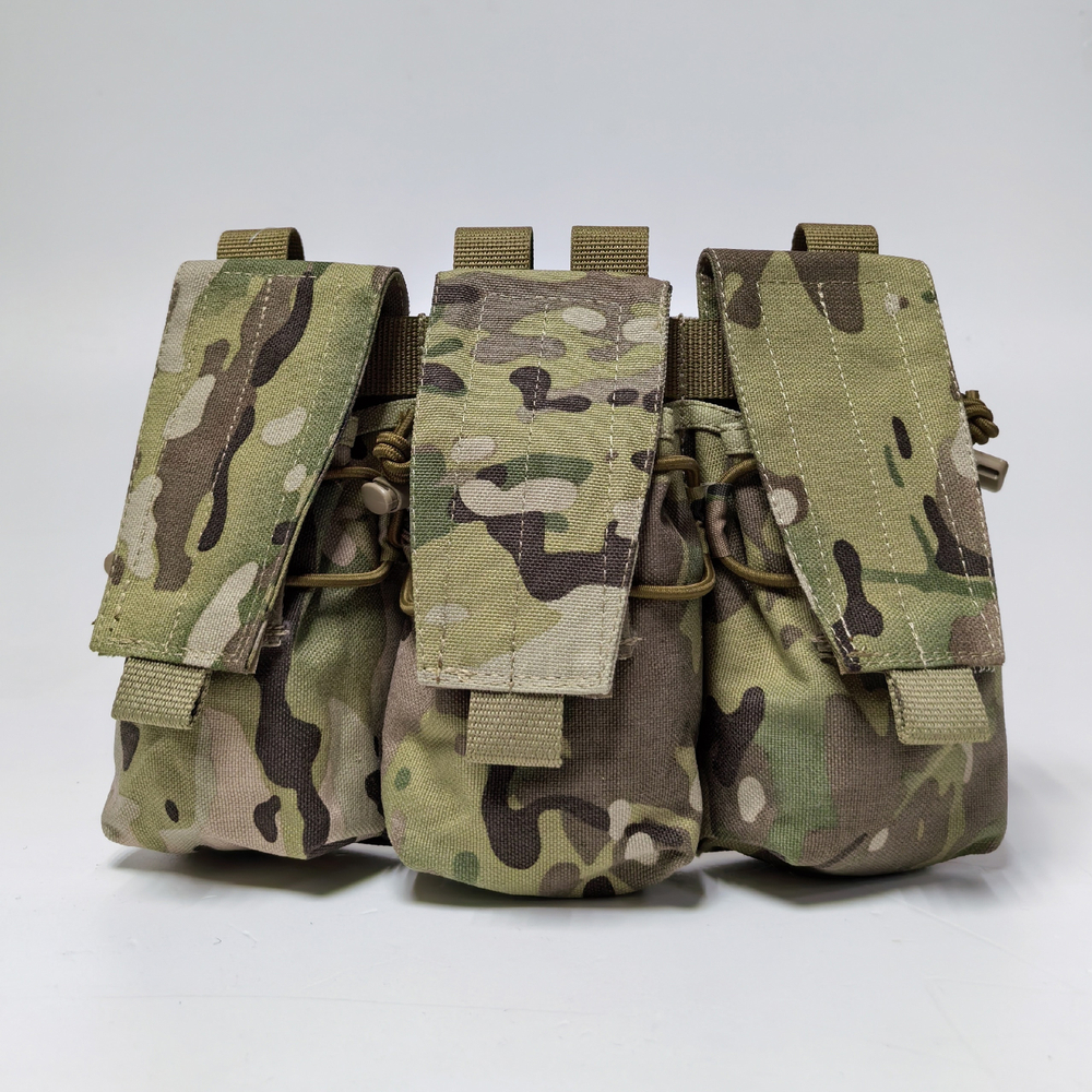 Подсумок Tornado под 6 магазинов закрытый универсальный, Multicam