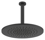 Верхний душ Gessi316, Ø355 мм, шарнирный для потолочного крепления, цвет Matte Black