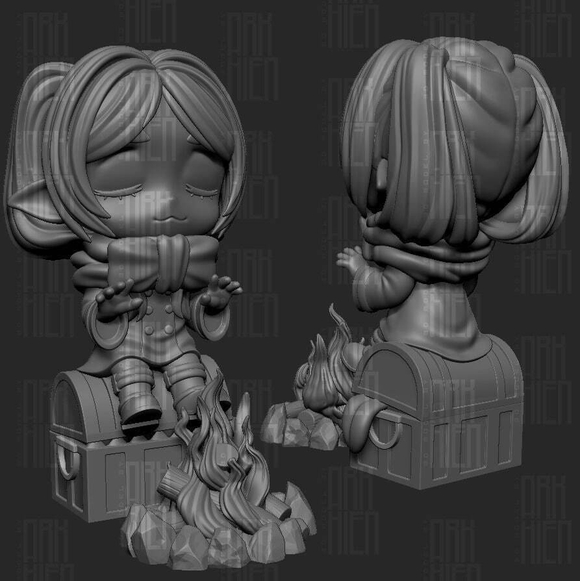 Фрирен Провожающая в последний путь Фигурка Чиби