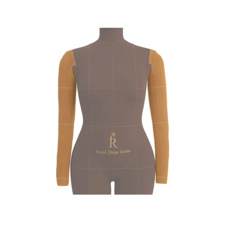 Комплект ручек к мягкому манекену Моника, миндаль, размер 46-48