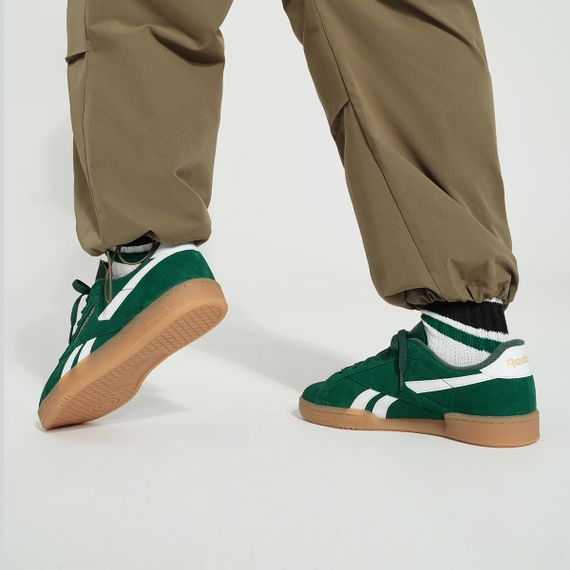 reebok CLUB C GROUNDS UK Кроссовки для скейтбординга Низкие Зеленые Унисекс