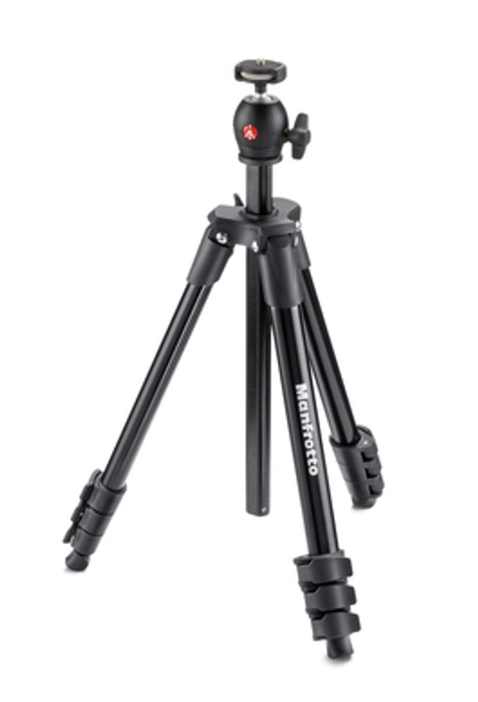 Штатив с головкой Manfrotto MKCOMPACTLT-BK