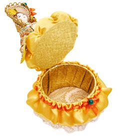 RK-733/11 Кукла-шкатулка «Дама с веером»