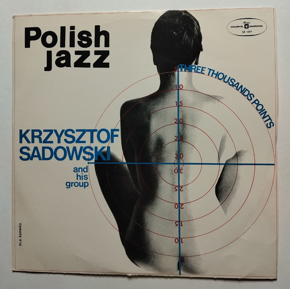 Винтажная виниловая пластинка LP Krzysztof Sadowski And His Group Three Thousands Points (Польша 1975)