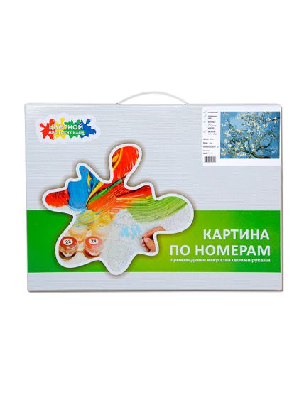 Картина по номерам "Цветы миндаля", 30х40 см