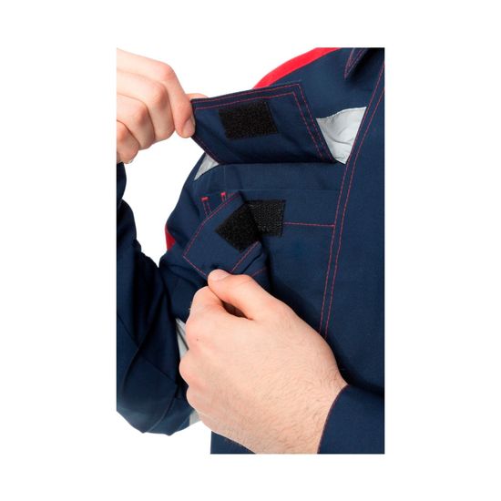 Костюм "Авангард" NEXT брюки (т.синий/красный)