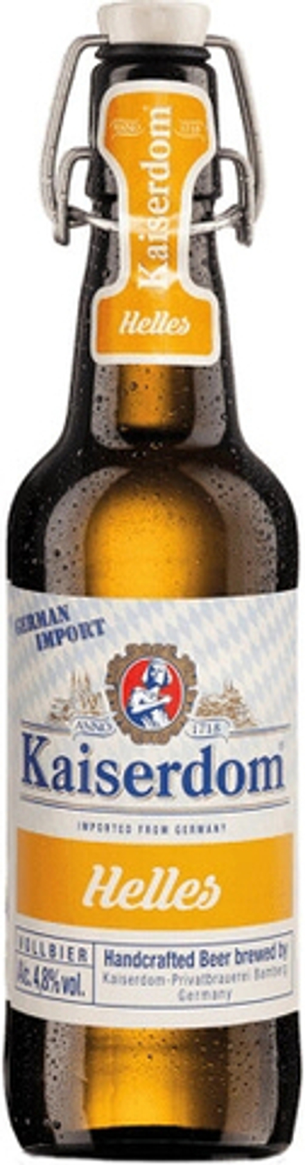 Пиво Кайзердом Хель / Kaiserdom Helles крышка флип-топ 0.5 - стекло