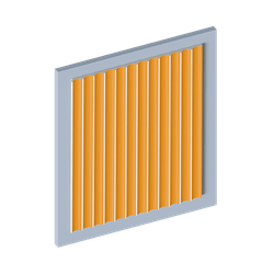 Стеновая панель HiWood декорированная, 270x12 см