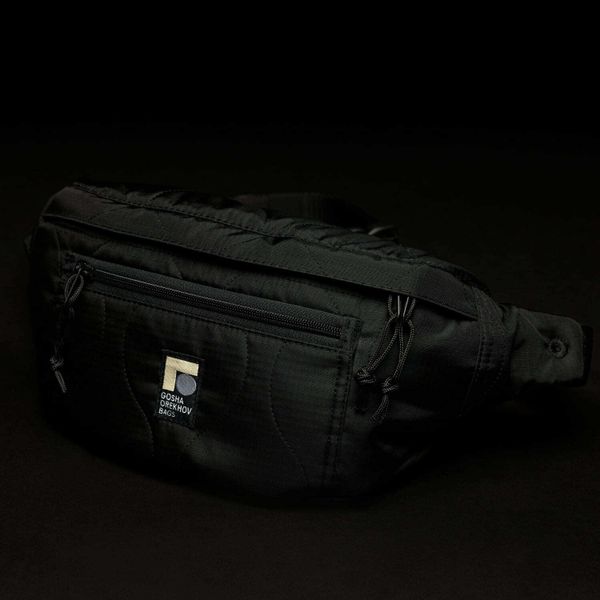 Сумка поясная Go Refrigi Waves Waist черная - фото 4