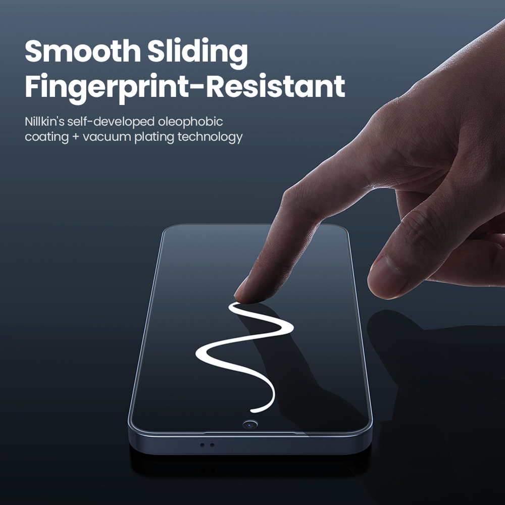 Стекло "Антишпион" от Nillkin для смартфона Samsung Galaxy S25 Edge, серия Guardian Privacy Tempered Glass Screen Proetector