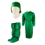 Комплект противочумный тип III (халат на завязках, бахилы с защитой от промокания, шапочка) 1 шт