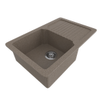 Мойка ML-GMS24 СТАНДАРТ с крылом, терракот (307), 765*490*200мм