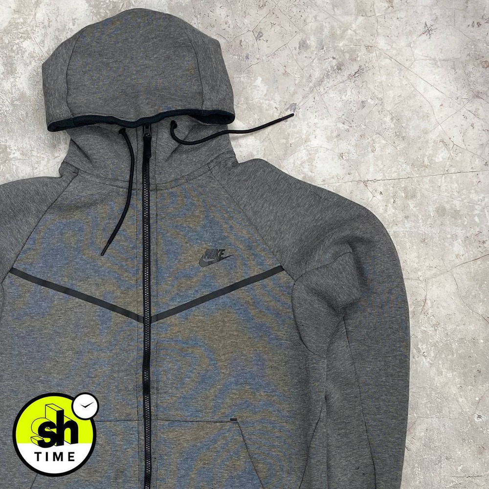 Кофта Nike TechFleece Grey Hoodie