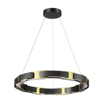 Подвесной светодиодный светильник 4991/55L черный Fierro Odeon Light