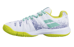 Женские кроссовки для Падел Babolat Sensa - white/spring bud