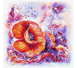 "Мак 3"-1369 канва с рисунком