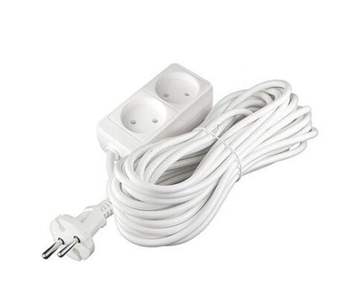 Удлинитель 2х10м без заземл. 10А IP20 2.2кВт ПВС Союз 481S-1210