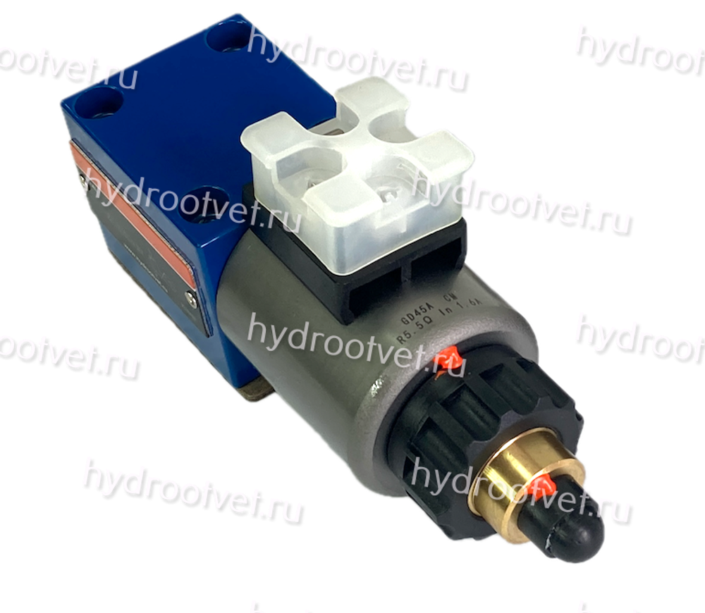 DBET-6X/200G24K4V - Пропорциональный предохранительный клапан Ду6 (пилот), давление регулировки до 200 бар, встроенные усилитель = нет