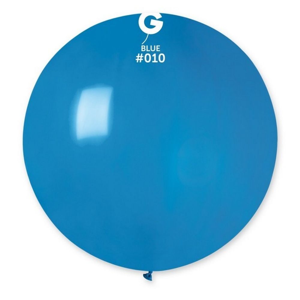 Воздушный шар Gemar, цвет 010 пастель, синий, 1 шт. размер 27&quot;