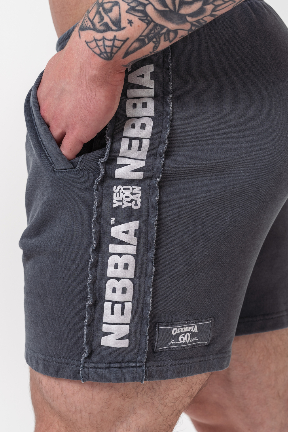 Шорты Washed Sweat Shorts LEGEND 786 Темно серые