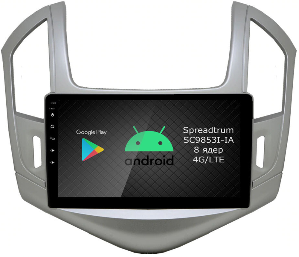 Магнитола для Chevrolet Cruze 2012-2015 - Roximo RI-1305 Android 12, ТОП процессор, 8/128Гб, SIM-слот