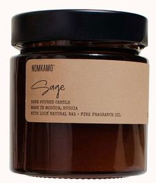 SAGE свеча в янтарной банке, Nomkamo