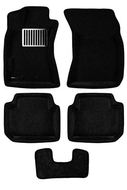 Коврики салона для SUBARU Forester (2008-2012) Euromat 3D Lux черные. Арт. EM3D-004701