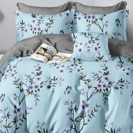 Комплект постельного белья с одеялом "П37. 6587" коллекция Зима-Лето , поплин, 100% хлопок. ОДЕЯЛО-ПОДОДЕЯЛЬНИК на молнии!!!