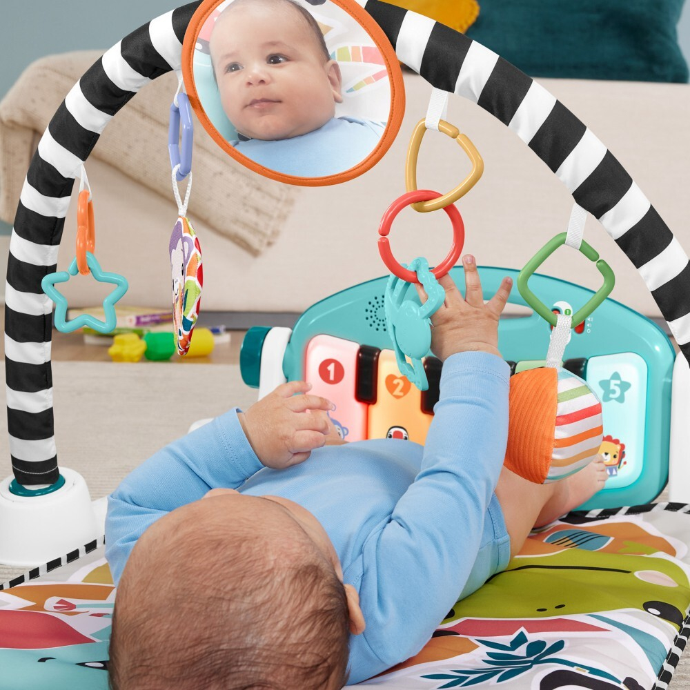 Fisher-Price - Обучающий коврик-пианино "Музыкальные животные" HWY57 / артикул   HWY57  / GTIN 194735224098