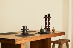 Набор из двух салатников темно-серого цвета из коллекции Essential, 800 мл