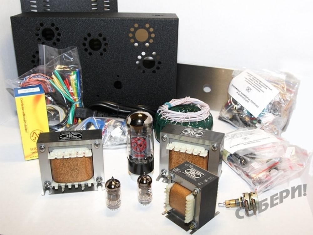 Ламповый однотактный усилитель мощности набор КИТ купить