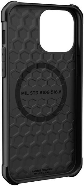Чехол с поддержкой MAGSAFE Uag Metropolis LT ткань Armortex для iPhone 13 Pro Max 6.7" черный (Kevlar-Black) 11316O183940