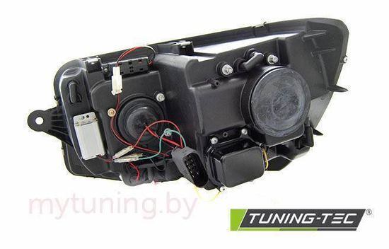 Передние фары BLACK LED TRU DRL для Volkswagen T6
