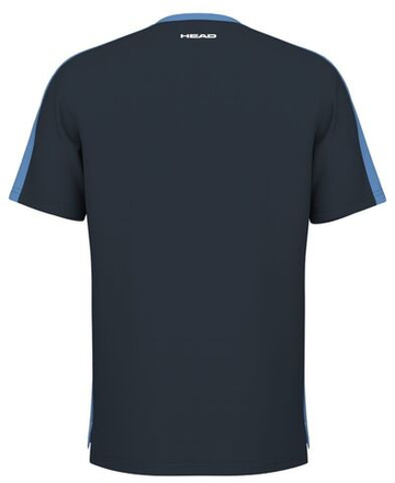 Футболка для мальчика теннисная Head Boys Vision Slice T-Shirt - navy blue