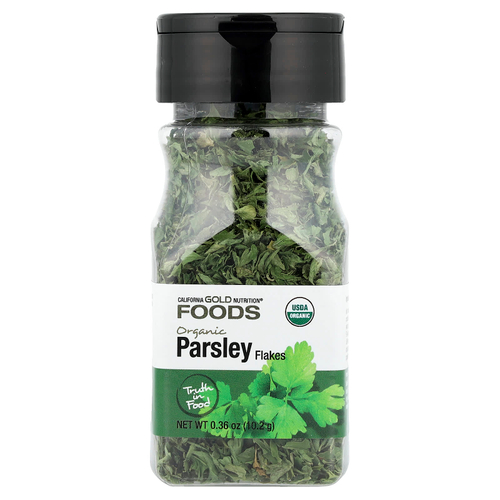 California Gold Nutrition, Foods, органическая петрушка, 10 г (0,36 унции)