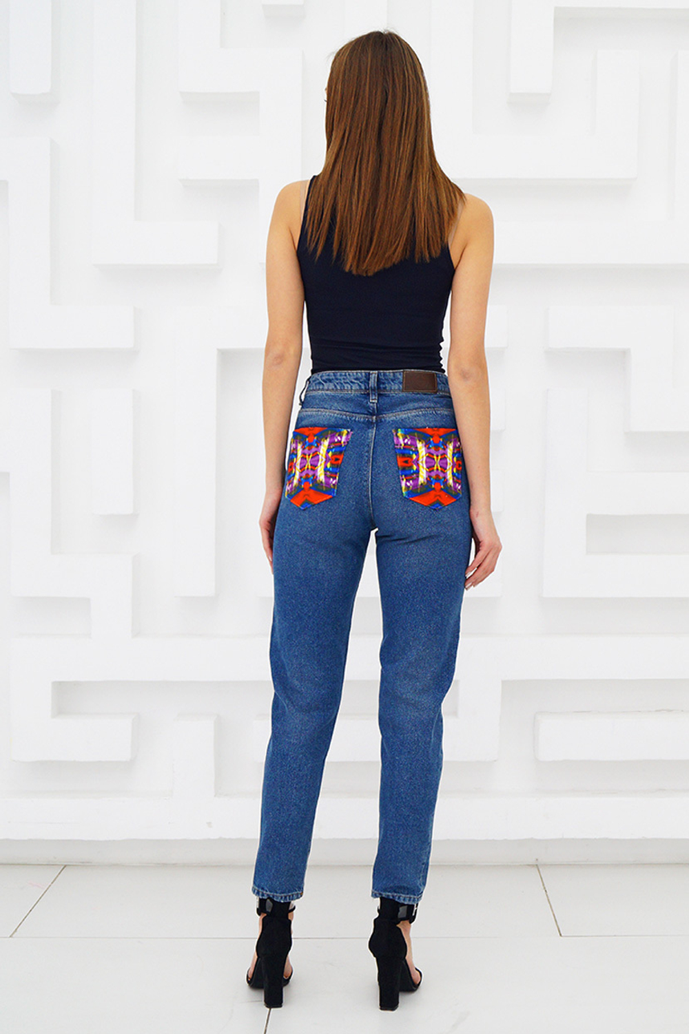 LIGVIANNI Джинсы Animal PRINT Jeans